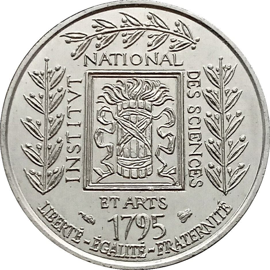French Coin 1 Franc Institut de France | KM1133 | France | 1995