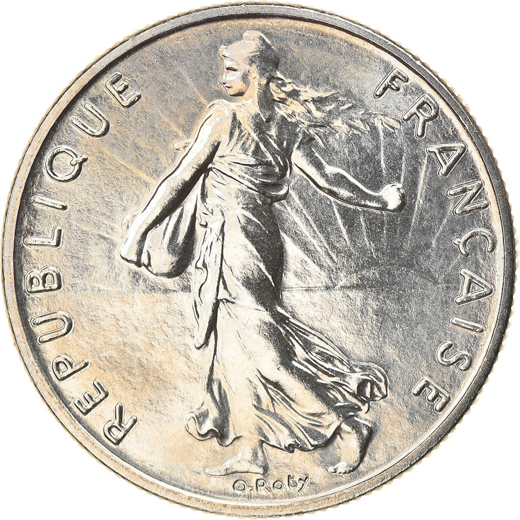 French Coin ½ Franc | signature O. Roty | KM931.1 | France | 1964 - 2001