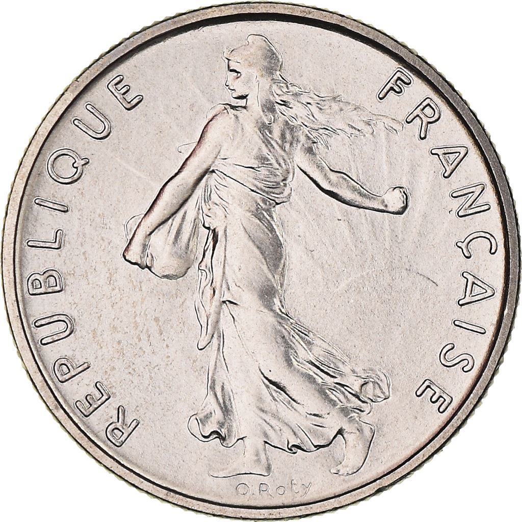 French Coin ½ Franc | signature O. Roty | KM931.1 | France | 1964 - 2001