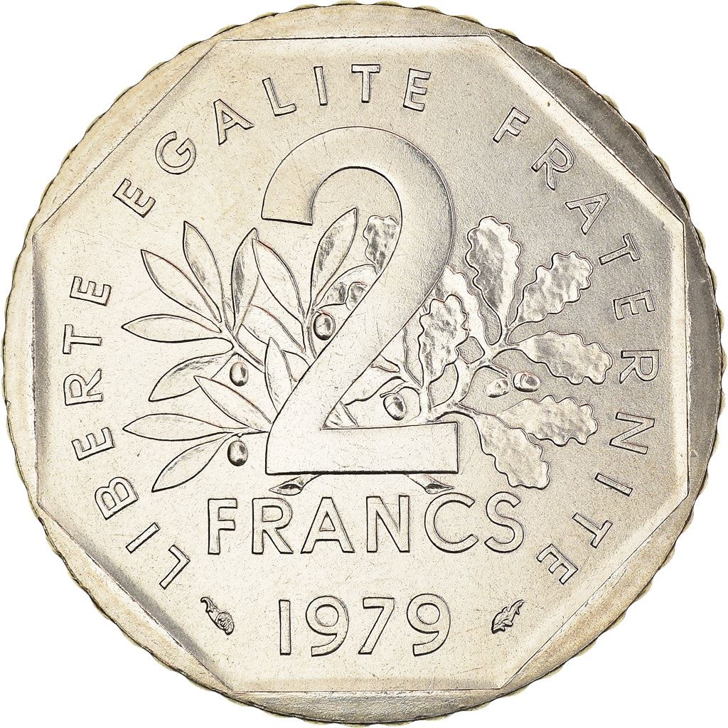 French Coin 2 Francs | KM942.1 | France | 1977 - 2001