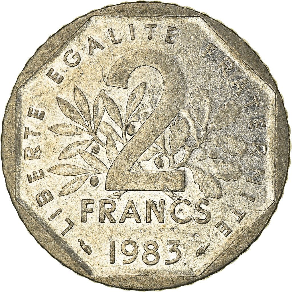 French Coin 2 Francs | KM942.1 | France | 1977 - 2001