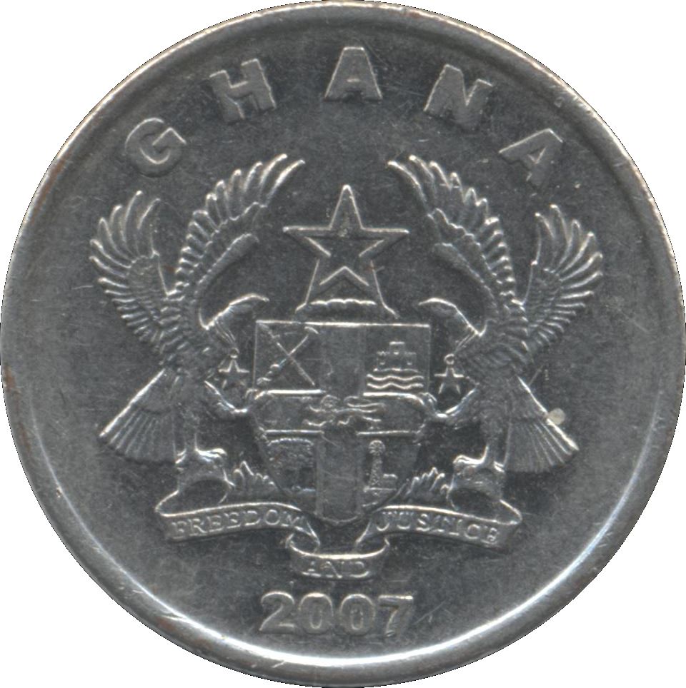 Pièce de 10 Pesewas du Ghana | KM39 | 2007 - 2016