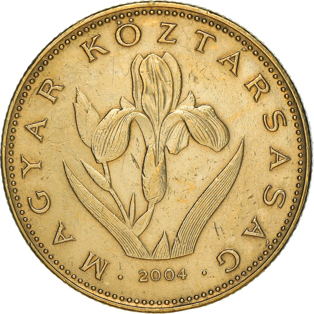 Hungary Coin Hungarian 20 Forint | Iris Variegata | KM696 | 1992 - 2011