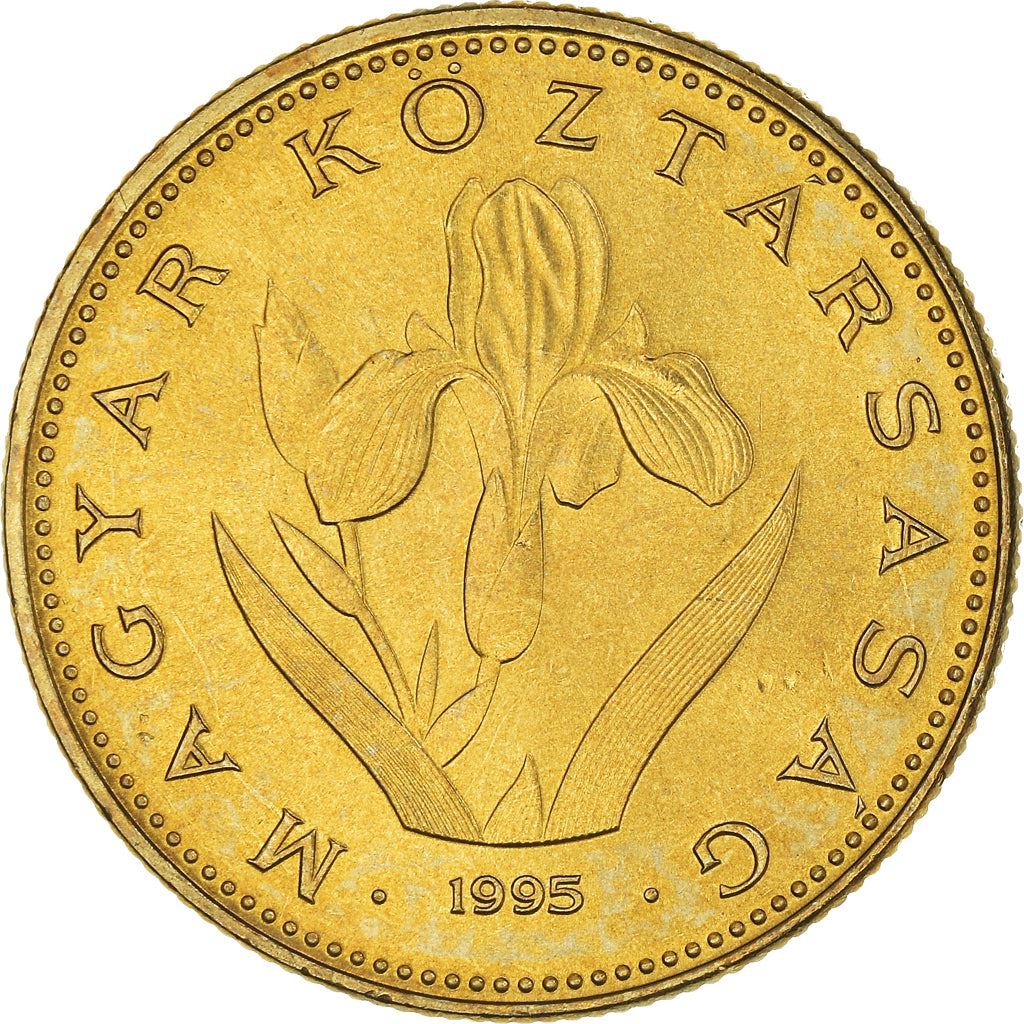 Hungary Coin Hungarian 20 Forint | Iris Variegata | KM696 | 1992 - 2011