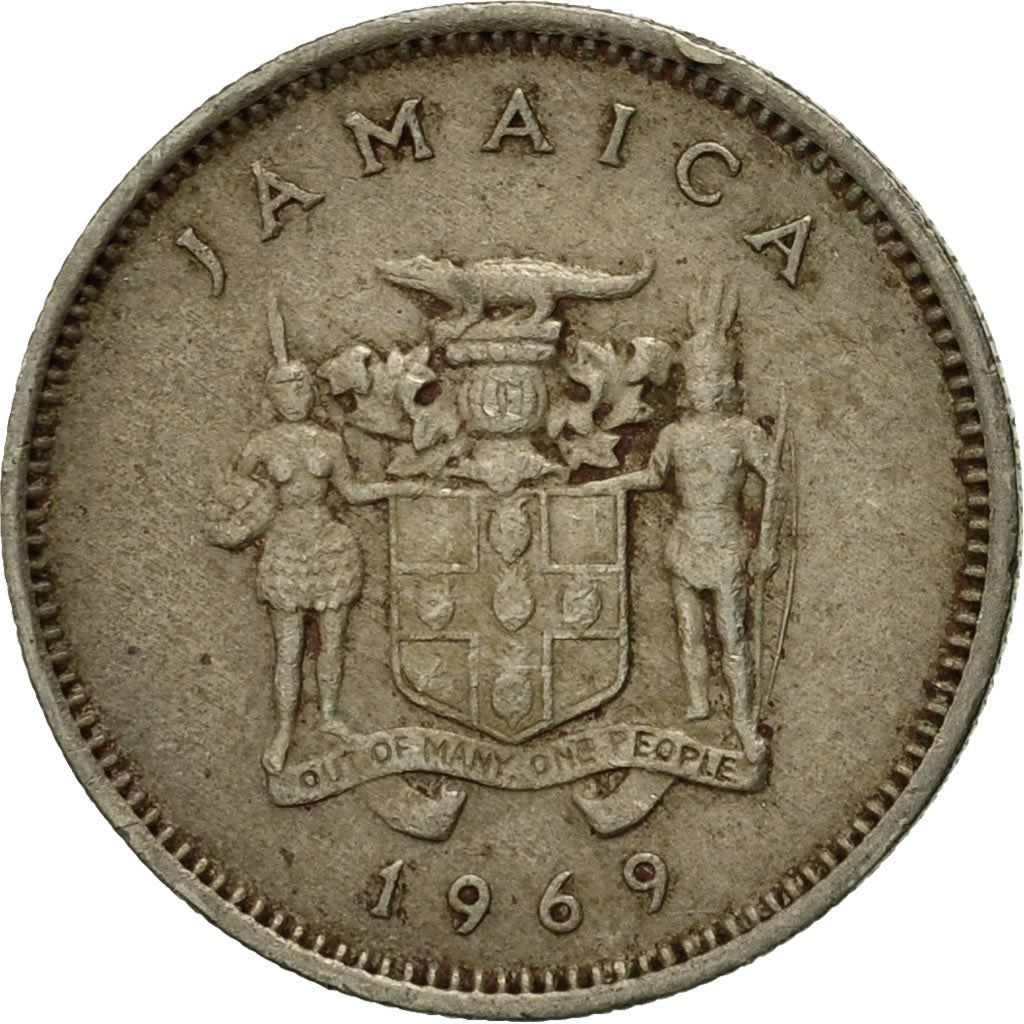 Jamaica | 5 Cents Coin | Crocodile | Km:46 | 1969 - 1989