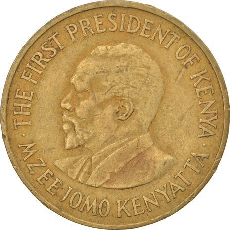 Kenya 5 Cent | Jomo Kenyatta 1963 - 1978 Mynt | KM10 | 1969 - 1978