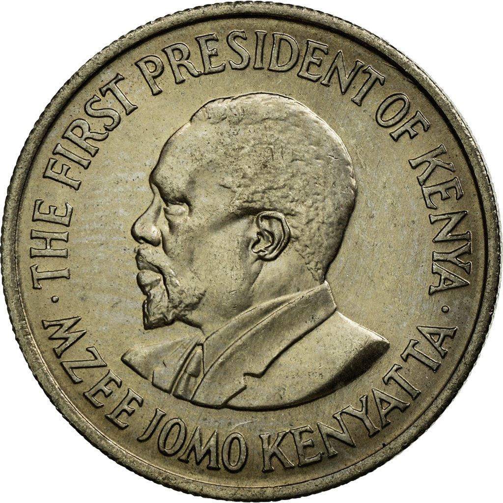 Kenya 50 Cent | Mzee Jomo Kenyatta Mynt | KM13 | 1969 - 1978