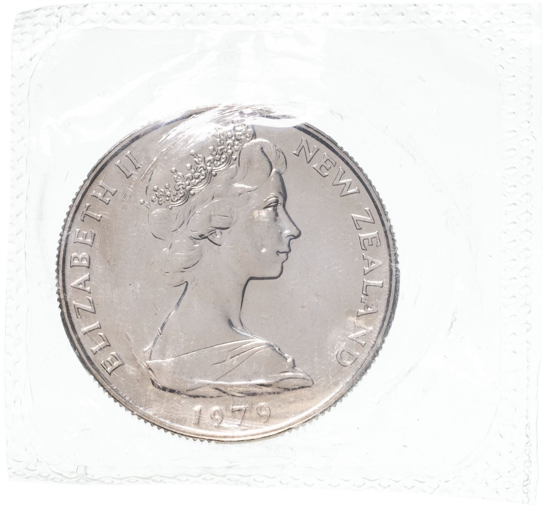 Moneta da 50 centesimi neozelandese | Regina Elisabetta II | Capitano James Cook | HMS Endeavour | KM37 | 1967 - 1985