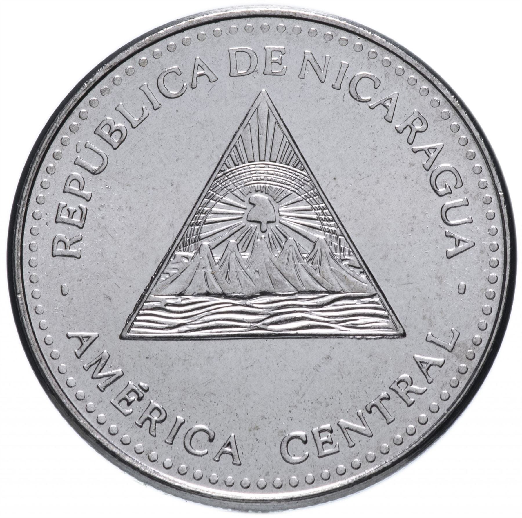 Moneda de 1 Córdoba de Nicaragua | KM101 | 2002 - 2014