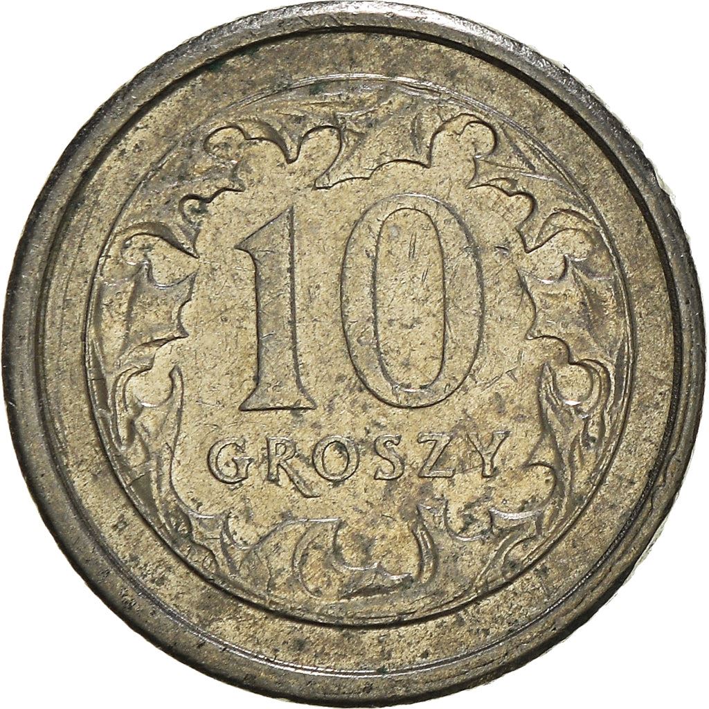 Poland | 10 Groszy | Eagle | KM279 | 1990 - 2016