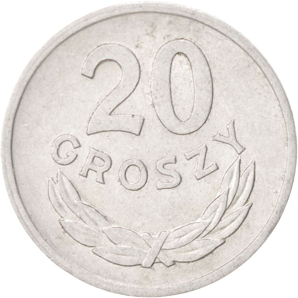 Poland | 20 Groszy | Eagle | KMA47 | 1957 - 1985