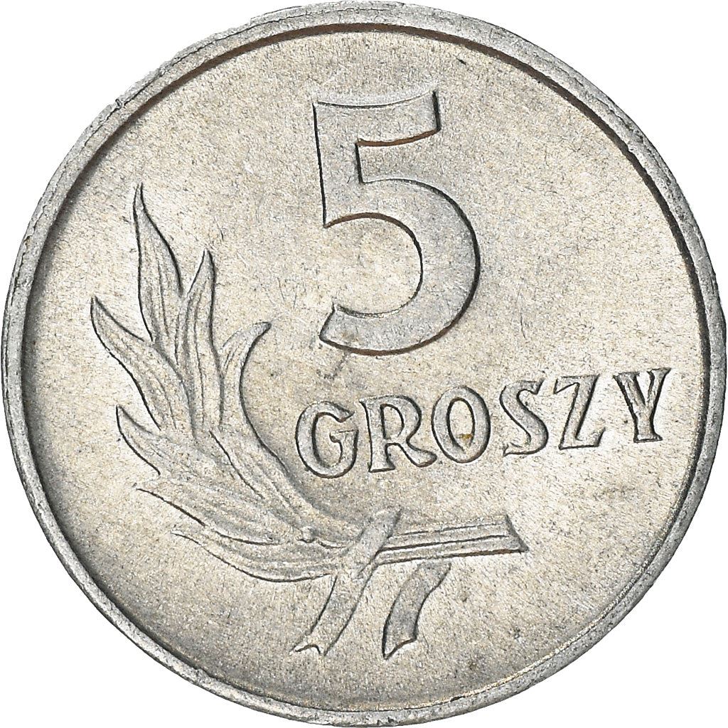 Poland | 5 Groszy | Eagle | KMA46 | 1958 - 1972