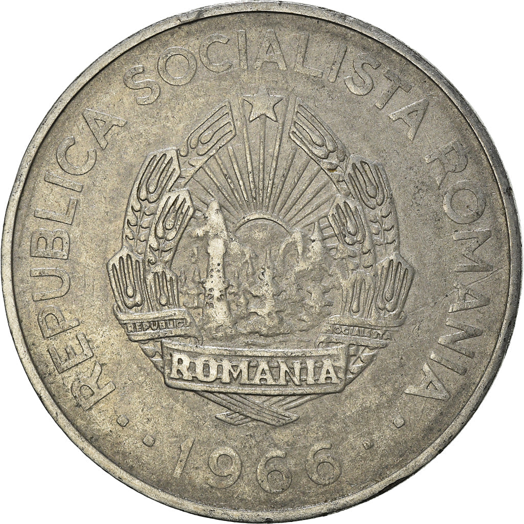 Romania Coin | 3 Lei | KM96 | 1966