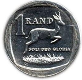 Sudafrica 1 Rand Sudafrica - Moneta Afrika-Dzonga KM468 2009