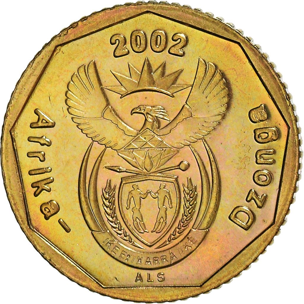 Sydafrika 10 Cent Tsonga Legende - Afrika-Dzonga Mønt KM269 2002