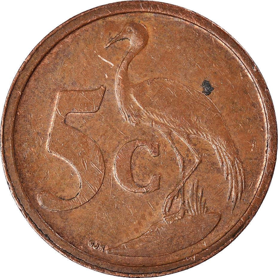 Sør-Afrika 5 Cent Swati-legende - Ningizimu Afrika Mynt KM268 2002