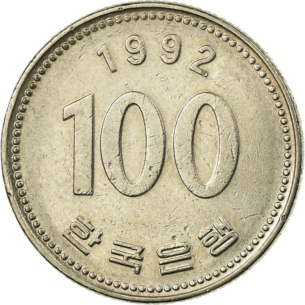 South Korea 100 Won Coin | Admiral Yi Sun-sin 1545 - 1598 | KM35 | 1983 - 2018