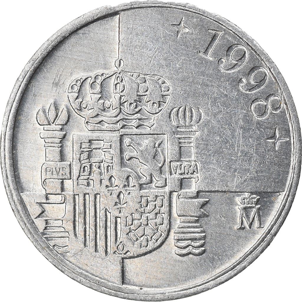 Spagna 1 Peseta - Moneta Juan Carlos I 1989 - 2001 KM 832