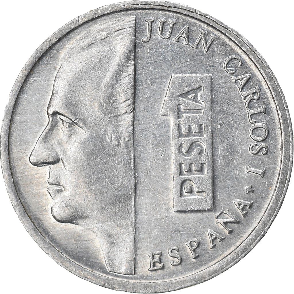 Spagna 1 Peseta - Moneta Juan Carlos I 1989 - 2001 KM 832