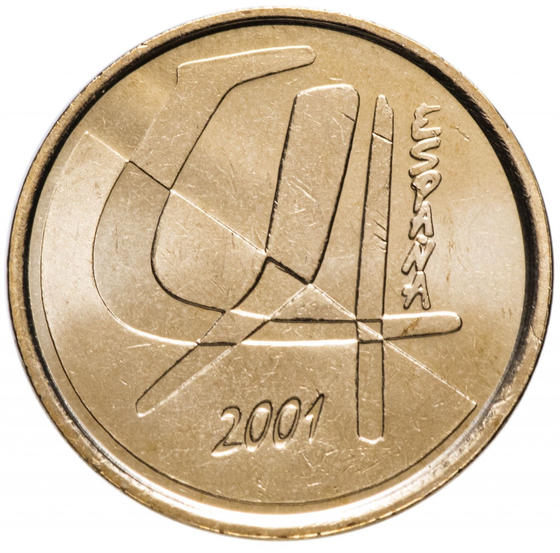 Spagna 5 Pesetas - Moneta Juan Carlos I 1989 - 2001 KM 833