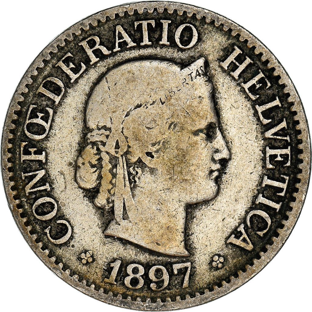 Switzerland Coin Swiss 10 Rappen | Goddess of Liberty Libertas | KM27 | 1879 - 2021