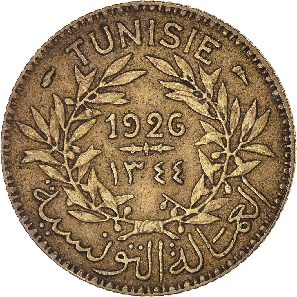 Tunisia | 1 Franc Coin | Chambers of Commerce Coinage | KM247 | 1921 - 1945