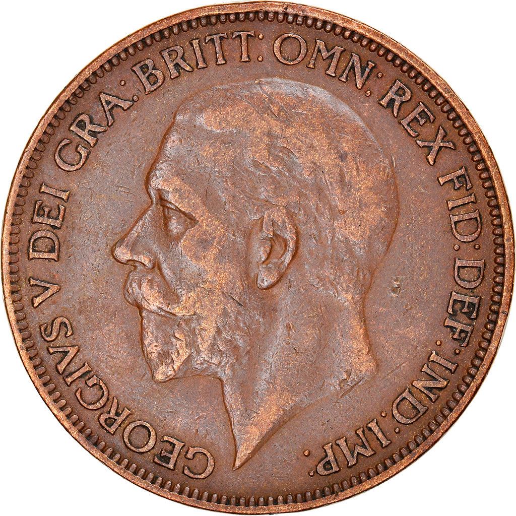 United Kingdom | 1 Penny Coin | George V | KM:826 | 1926 - 1927