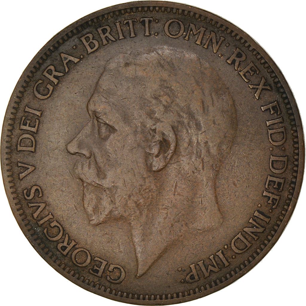 Regno Unito | Moneta da 1 Penny | Giorgio V | KM:826 | 1926 - 1927