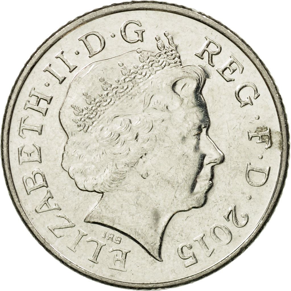 United Kingdom | 10 Pence Coin | Elizabeth II | KM:1335 | 2015 - 2022