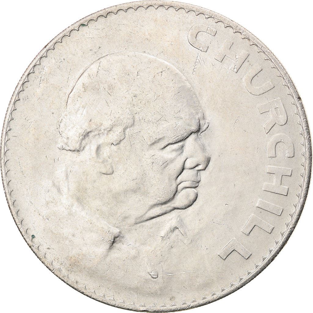 United Kingdom | 1 Crown Coin | Churchill | KM:910 | 1965