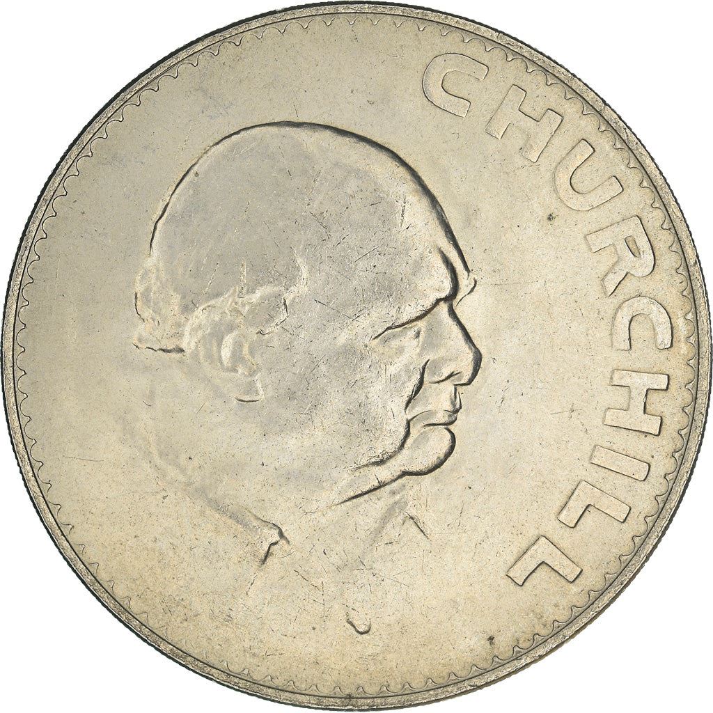 United Kingdom | 1 Crown Coin | Churchill | KM:910 | 1965