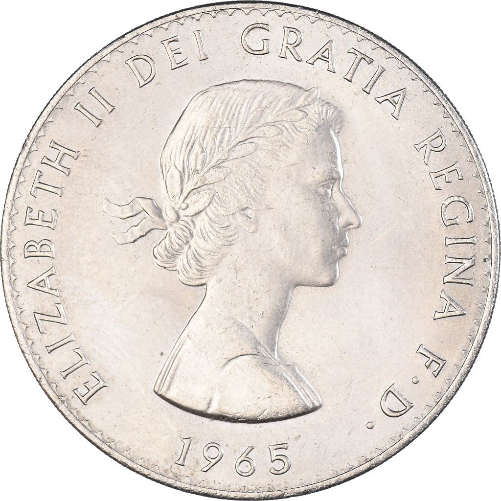 United Kingdom | 1 Crown Coin | Churchill | KM:910 | 1965