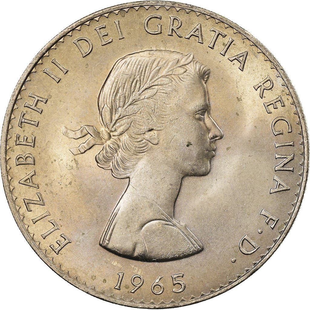 United Kingdom | 1 Crown Coin | Churchill | KM:910 | 1965