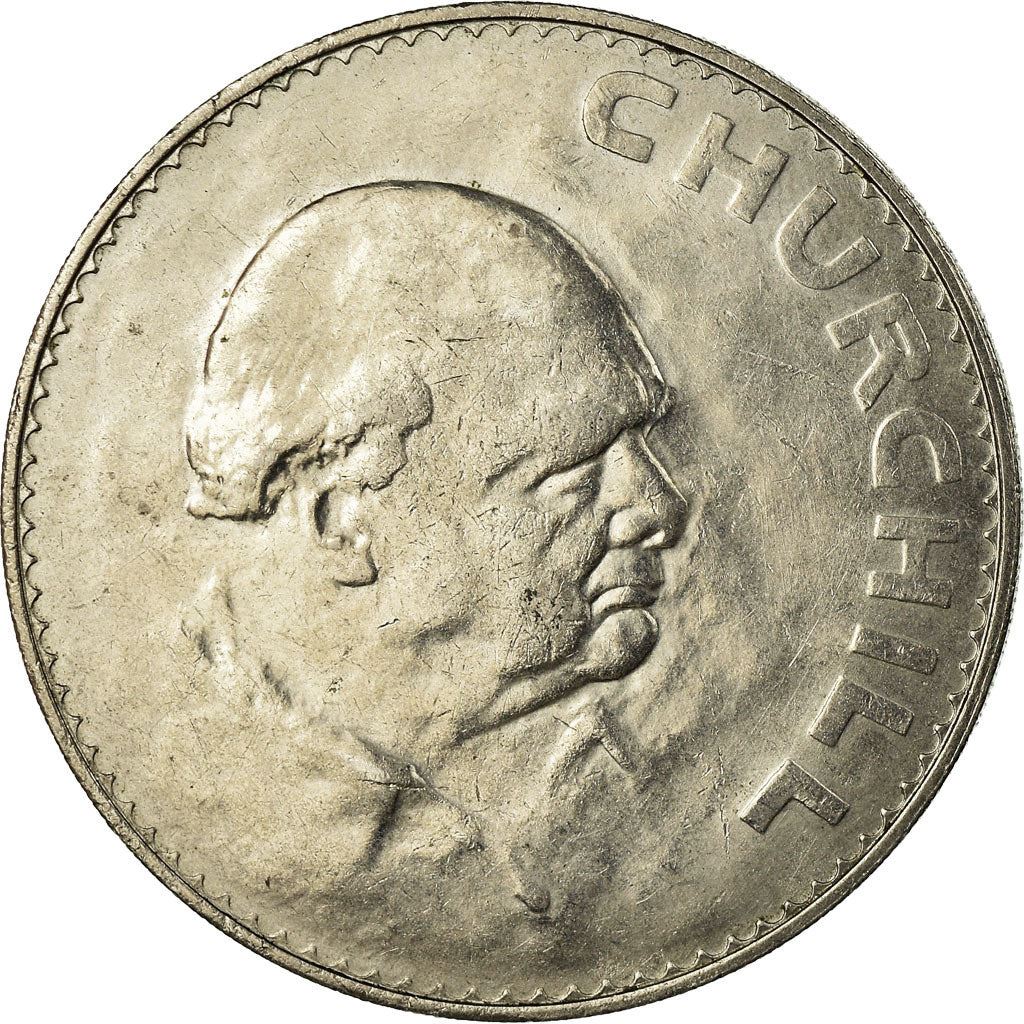 United Kingdom | 1 Crown Coin | Churchill | KM:910 | 1965