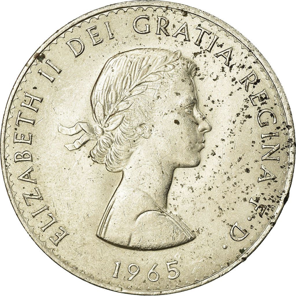 United Kingdom | 1 Crown Coin | Churchill | KM:910 | 1965