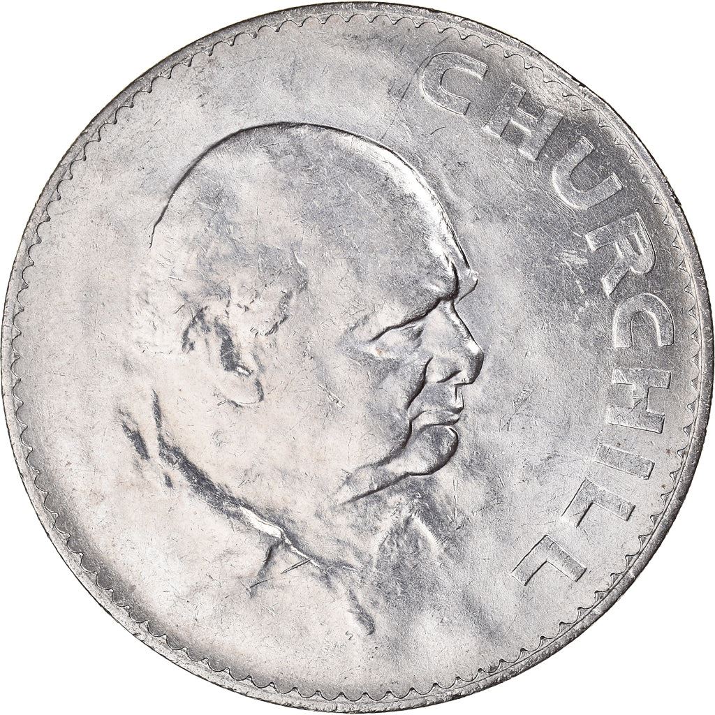 United Kingdom | 1 Crown Coin | Churchill | KM:910 | 1965
