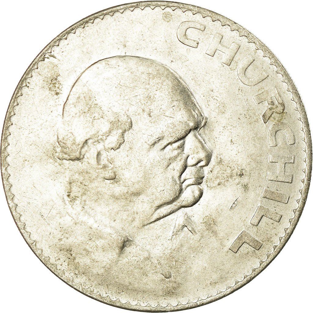 United Kingdom | 1 Crown Coin | Churchill | KM:910 | 1965