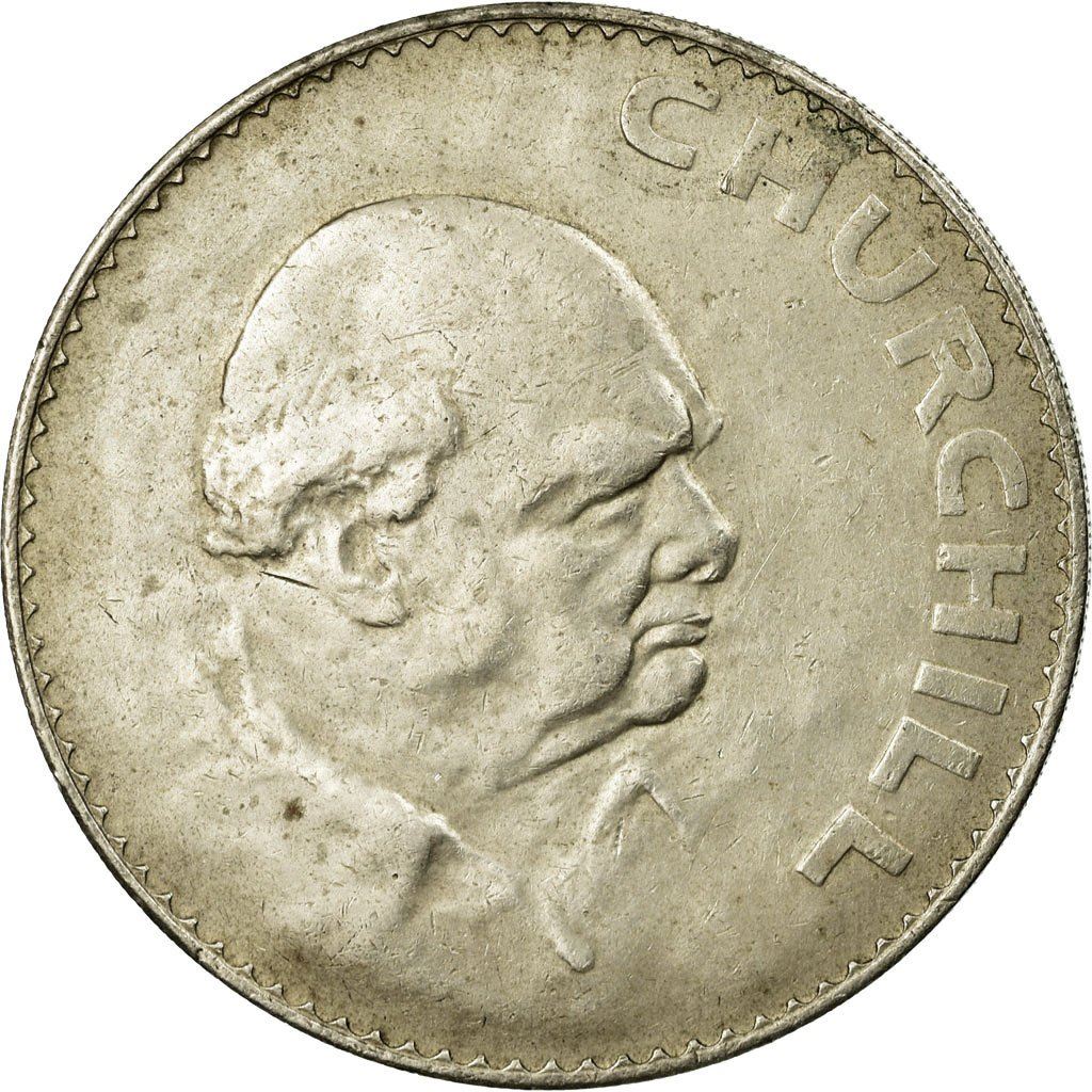 United Kingdom | 1 Crown Coin | Churchill | KM:910 | 1965