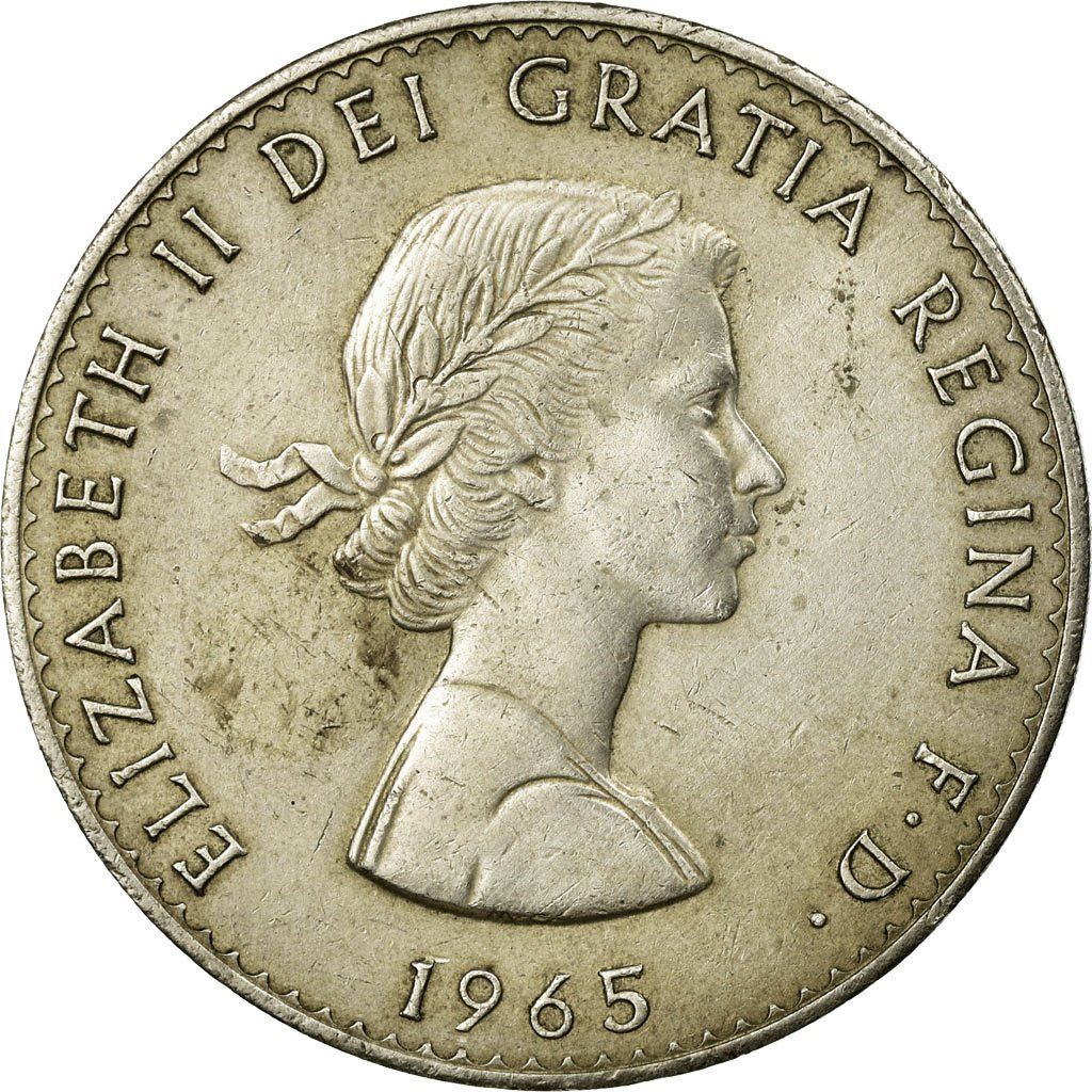 United Kingdom | 1 Crown Coin | Churchill | KM:910 | 1965
