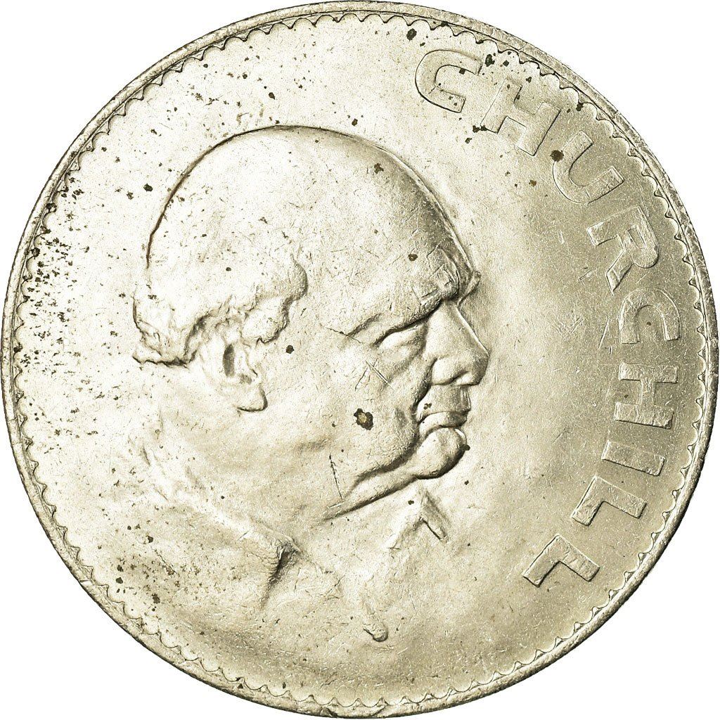 United Kingdom | 1 Crown Coin | Churchill | KM:910 | 1965