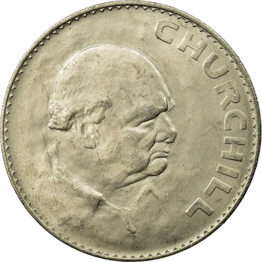 United Kingdom | 1 Crown Coin | Churchill | KM:910 | 1965