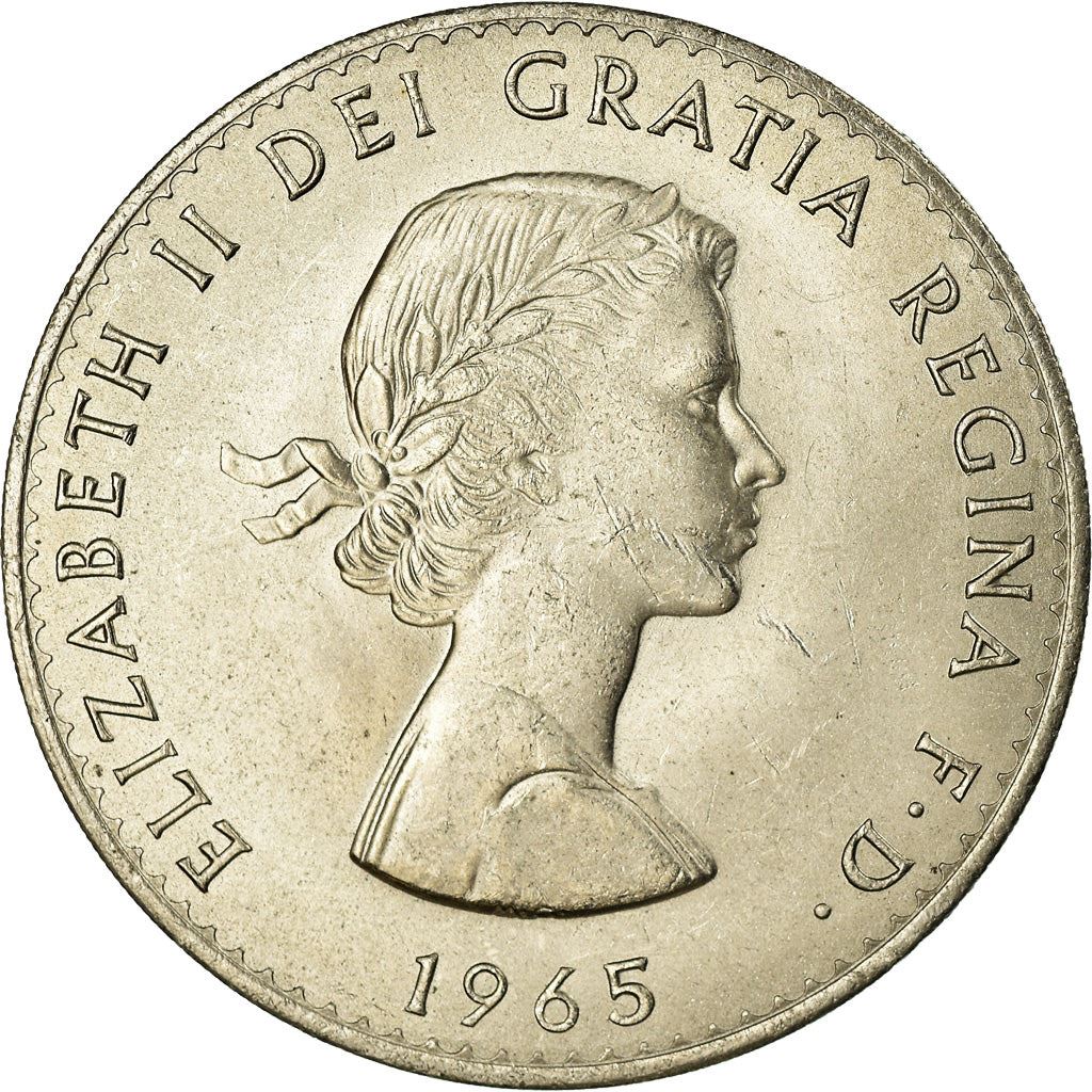 United Kingdom | 1 Crown Coin | Churchill | KM:910 | 1965