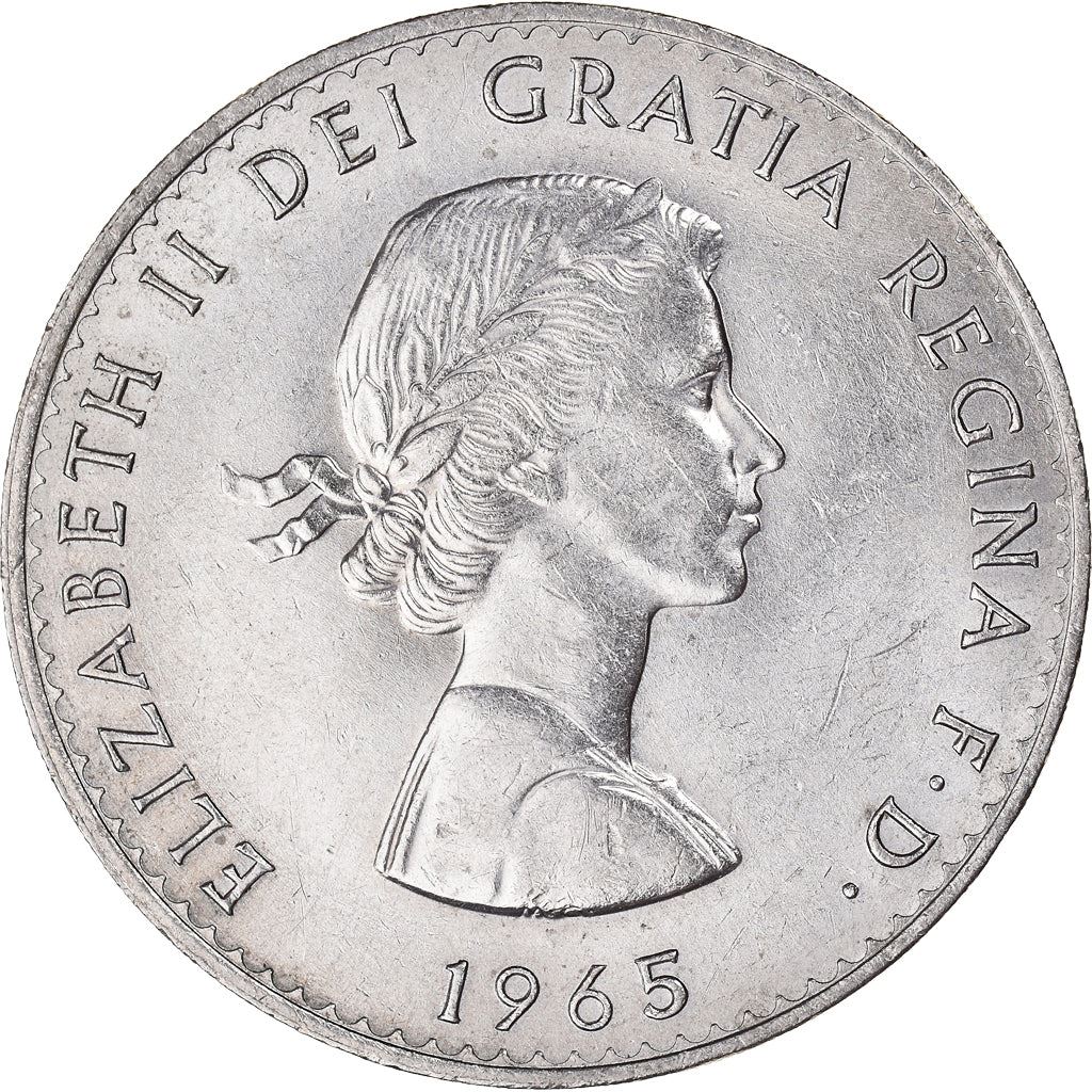 United Kingdom | 1 Crown Coin | Churchill | KM:910 | 1965