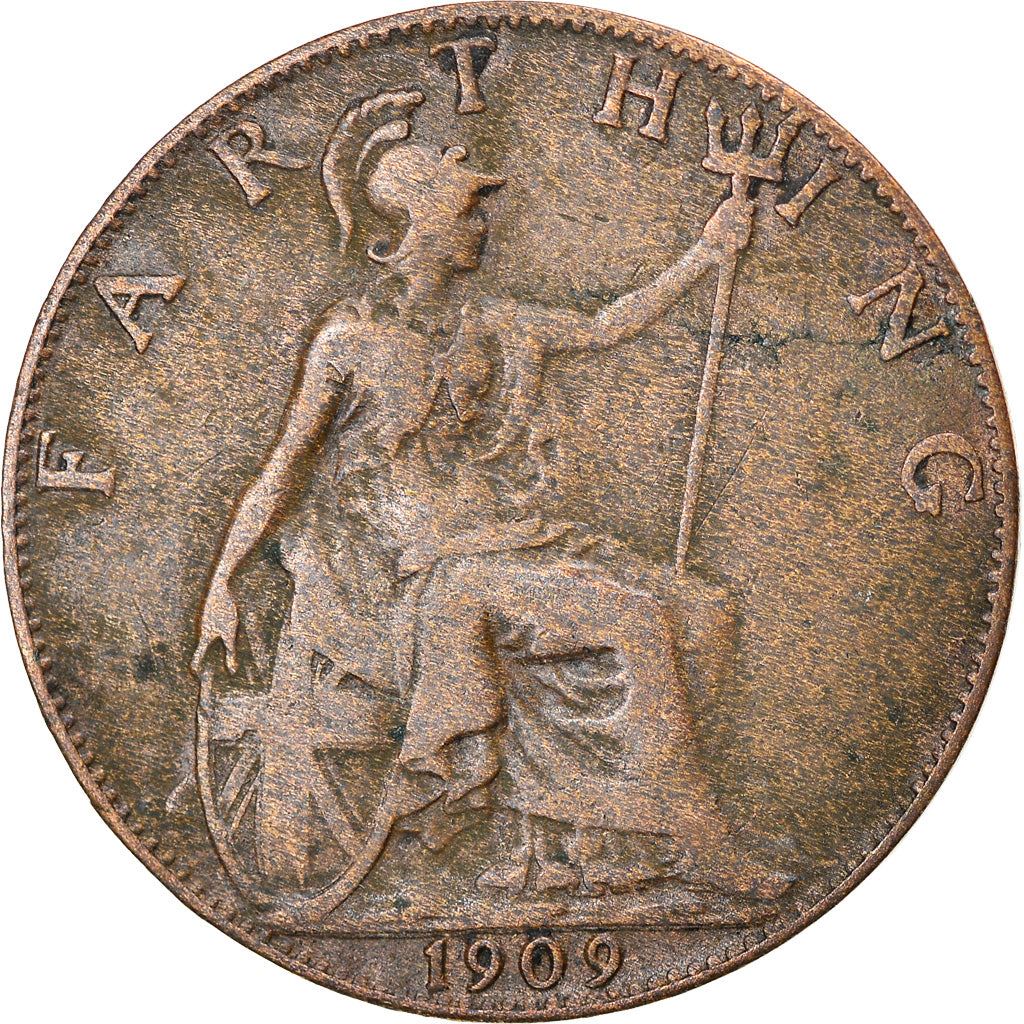 United Kingdom | 1 Farthing Coin | Edward VII | KM:792 | 1902 - 1910