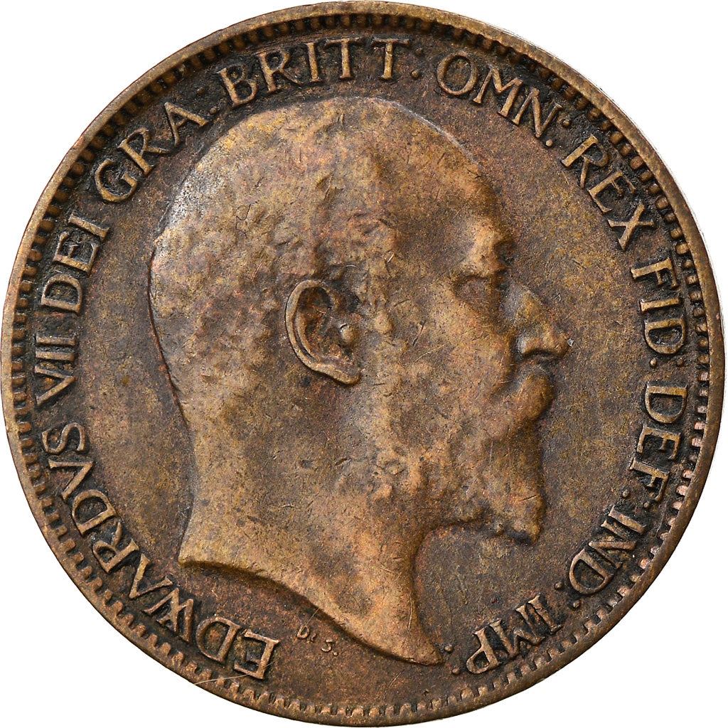 United Kingdom | 1 Farthing Coin | Edward VII | KM:792 | 1902 - 1910