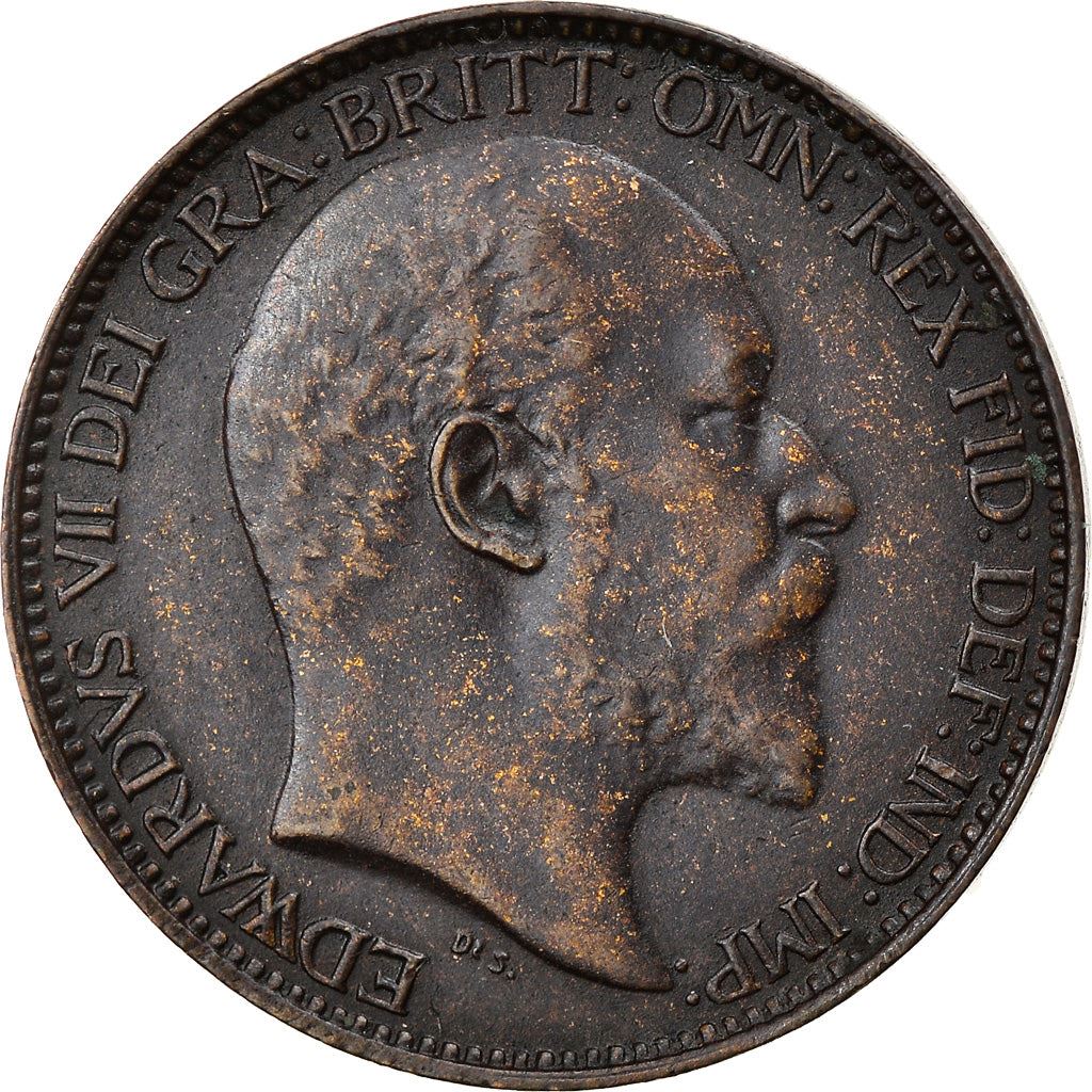 United Kingdom | 1 Farthing Coin | Edward VII | KM:792 | 1902 - 1910