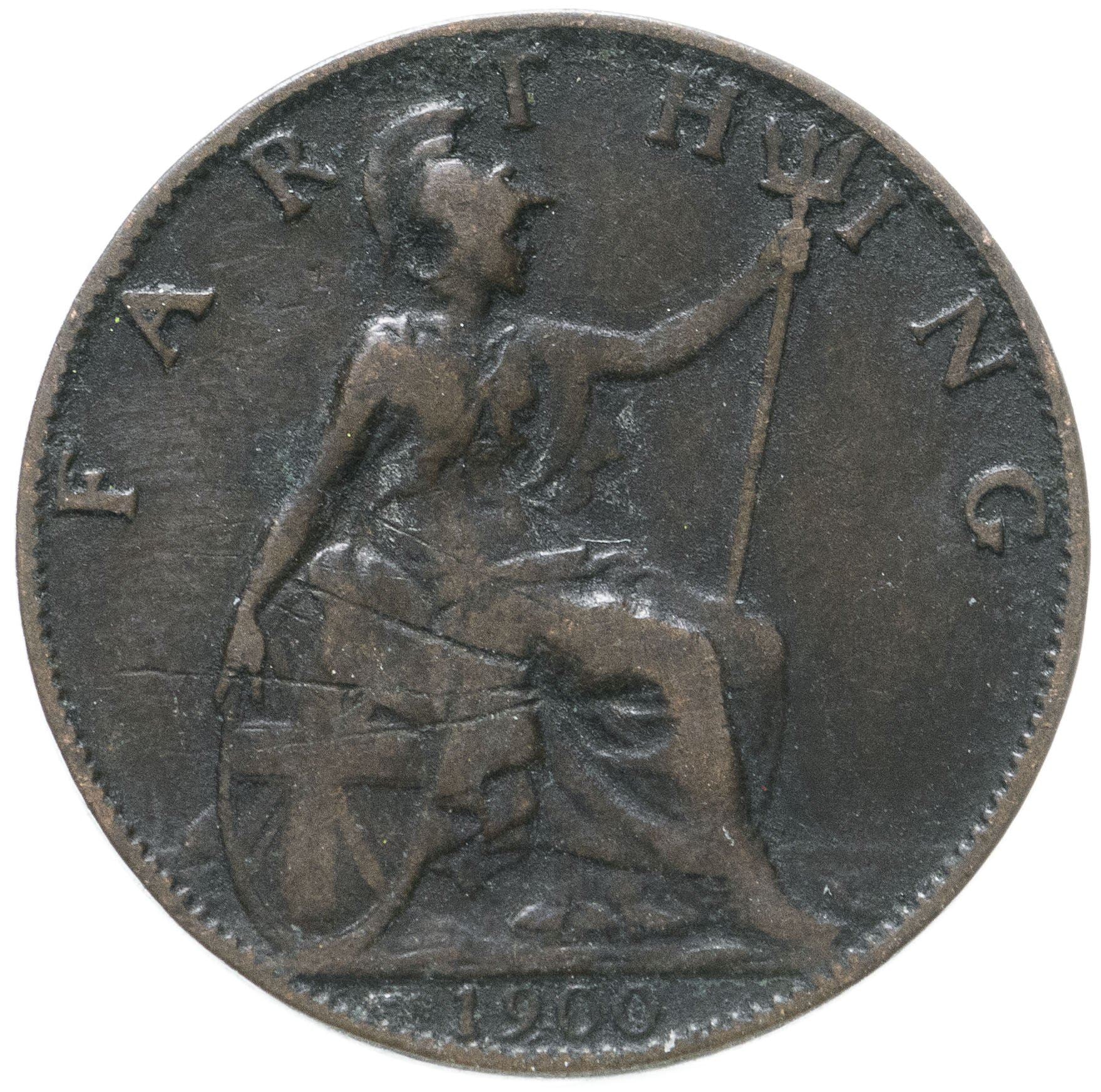 United Kingdom | 1 Farthing Coin | Victoria | KM:788 | 1895 - 1901