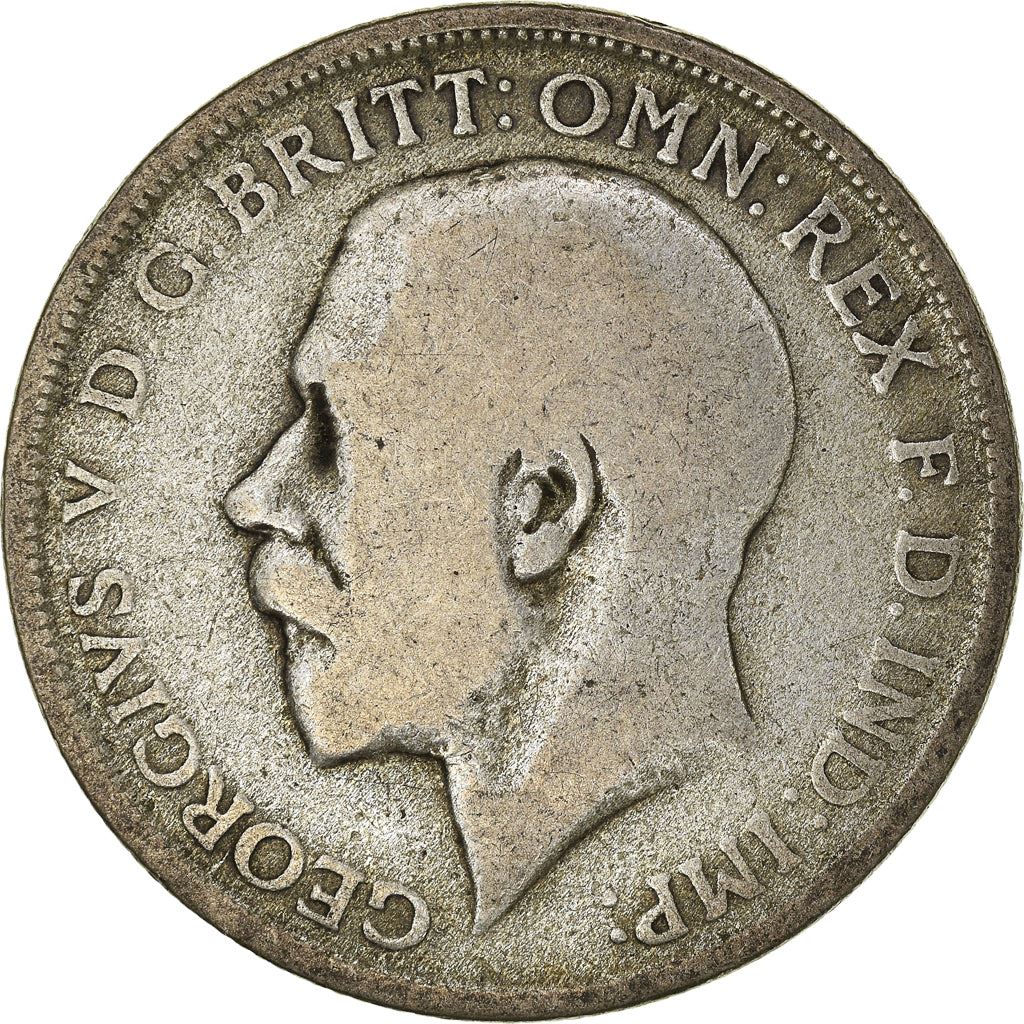 United Kingdom | 1 Florin Coin | George V | KM:817a | 1920 - 1926