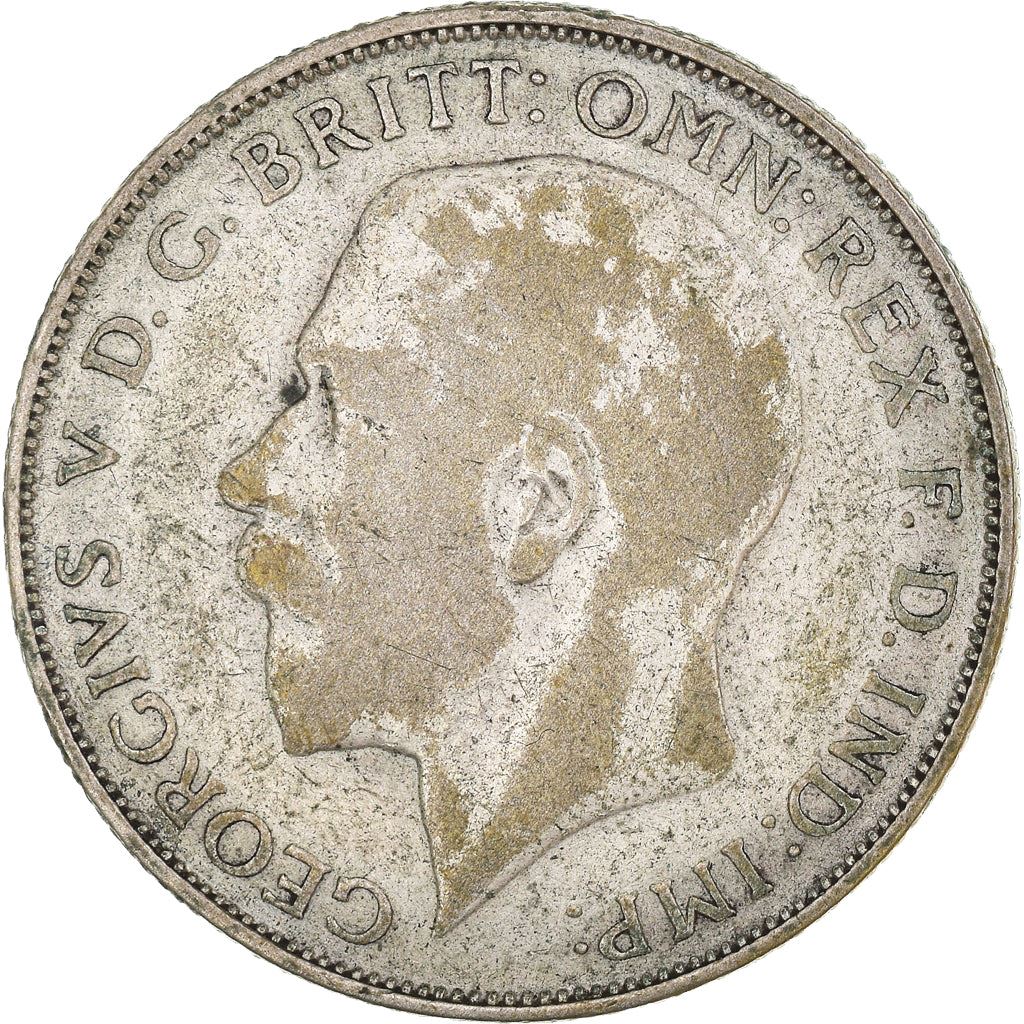 United Kingdom | 1 Florin Coin | George V | KM:817a | 1920 - 1926