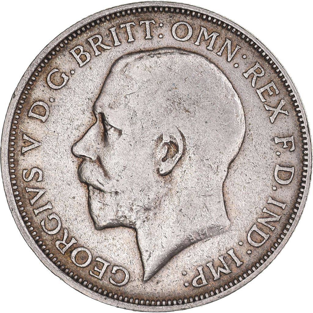 United Kingdom | 1 Florin Coin | George V | KM:817a | 1920 - 1926